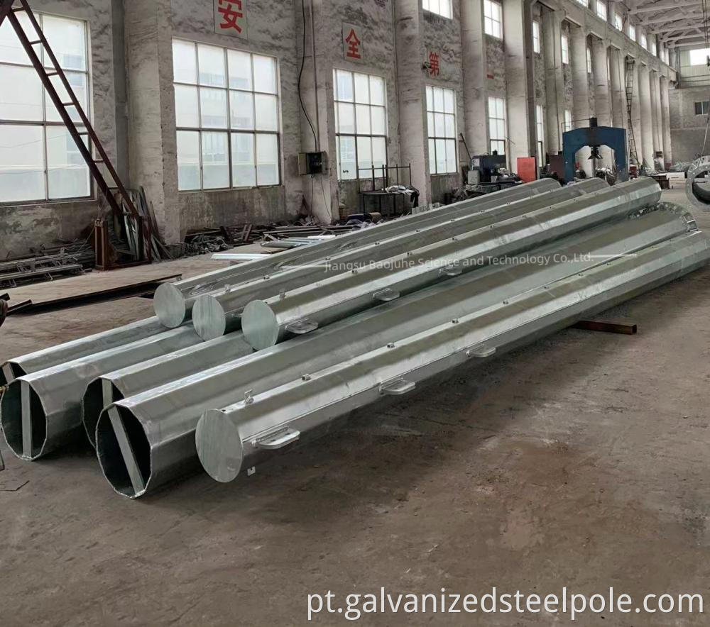 18 2m Dodecagonal Steel Pole Jpg